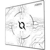 Mousepad AQIRYS Gruis Medium, White-Black