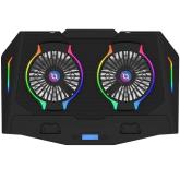 Cooler pad AQIRYS Pluto, 17inch, Black