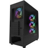Carcasa AQIRYS Wezen Pro ARGB Black, Fara sursa