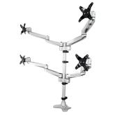 Suport monitor Startech ARMQUADPS, 13-27inch, Silver