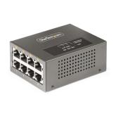 Injector PoE Startech AS445C-POE-INJECTOR, 95W, Silver