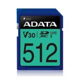 Memory Card SDXC A-data Premier Pro 512GB, Class 10, UHS-I U3, V30