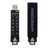 Stick memorie Apricorn SecureKey 3NX, 256GB, USB 3.0, Black