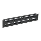 Patch Panel ASYTECH Networking ASY-PP-UTP5E-48, 2U, 48 porturi, Black