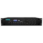 Amplificator cu mixer DSPPA MP1010U, 350W, 100V, 6 zone, USB/SD/Tuner, intrare 4xMIC/3xAUX, 4-16 Ohmi