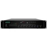 Amplificator cu mixer DSPPA MP7812, 60W, 100V, 6 zone, USB/FM/Tuner, intrare 2xMIC/3xAUX