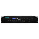 Amplificator cu mixer DSPPA MP310U, 120W, 100V, 6 zone, USB/SD/Tuner, intrare 4xMIC/3xAUX, 4-16 Ohmi