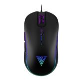 Mouse Optic Gamdias Aura GS3, RGB LED, USB, Black