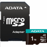Memory Card MICROSDXC ADATA AUSDX1TUI3V30SA2-RA1, 1TB, Class 10, U3, V30, A2 + Adaptor SD