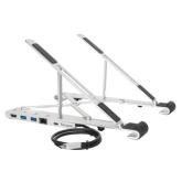 Stand Targus AWU100005GL pentru laptop de 10-15.6inch, Silver