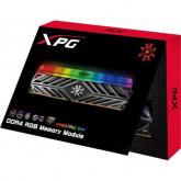Kit Memorie ADATA XPG Spectrix D41 Tungsten Grey RGB 16GB, DDR4-3200MHz, CL16, Dual Channel