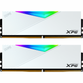 Kit Memorie ADATA XPG Lancer RGB White 32GB ,DDR5-5200MHz, CL38, Dual Channel