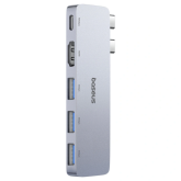 Docking Station Baseus UltraJoy 5 in 1, Gray