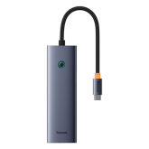 Docking Station Baseus UltraJoy 6 in 1, Gray
