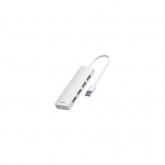 Hub USB Baseus UltraJoy 4-in-1, 4x USB 3.0, White