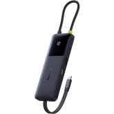 Docking Station Baseus Nomos Dual Fast Charging 6-in-1, Cosmic Black