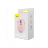 Mouse Optic Baseus F01B, USB Wireless, Pink