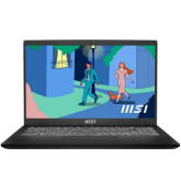 Laptop MSI Modern 15 B13M-1086PL, Intel Core i7-1355U, 15.6 inch, RAM 16GB, SSD 512GB, Intel Iris Xe Graphics, Windows 11, Classic Black