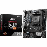 Placa de baza MSI B450M-A PRO MAX II, AMD B450, Socket AM4, mATX