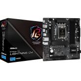 Placa de baza ASRock B760M PG LIGHTNING/D4, Intel B760, Socket 1700, mATX