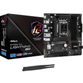 Placa de baza ASRock B760M PG LIGHTNING WIFI, Intel B760, Socket 1700, mATX