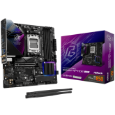 Placa de baza ASRocK Phantom Gaming B850M Riptide WiFi, AMD B850, Socket AM5, mATX