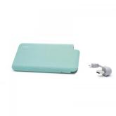 Baterie portabila Hame T6, 8000mAh, 1x USB, Ice Green