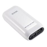 Baterie portabila SSK SRBC533, 4000mAh, 1xUSB, White