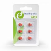 Baterii Gembird Hearing aids Button Cell ZA13, 6x 1.4V, Blister