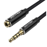 Cablu audio Vention BHCBI, 3.5 mm jack male - 3.5 mm jack female, 3 m, Black