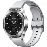 SmartWatch Xiaomi Watch S3, 1.43inch, Curea Silicon, Silver
