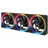 Ventilator Arctic BioniX P120 A-RGB, 120mm, 3 bucati + Controller