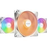 Ventilator Be quiet! Light Wings LX PWM, ARGB LED, 120mm, White, 3 bucati