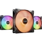 Ventilator Be quiet! Light Wings LX PWM High-Speed, ARGB LED, 120mm, Black, 3 bucati