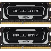 Kit Memorie SODIMM Crucial Ballistix 16GB, DDR4-3200MHz, CL16, Dual Channel