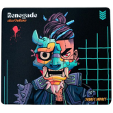 Mouse Pad A4TECH BP-45 Renegade Midnight, Black