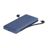 Baterie portabila Belkin BPB006BTBLU, 10000mAh, 1x USB-C/Lightning, Blue