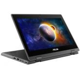 Laptop 2-in-1 ASUS BR1100FKA-BP1429N, Intel Celeron N4500, 11.6inch Touch, RAM 8GB, eMMC 128GB, Intel UHD Graphics, Windows 11 SE, Dark Grey