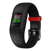 Bratara Fitness Garmin Vivofit Jr. 2 Spiderman, Black