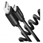 Cablu de date Axagon BUCM-AM20TB, USB-A male - USB-C male, 1m, Black