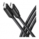 Cablu de date Axagon BUCM-CM10AB, USB-C male - USB-C male, 1m, Black