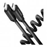 Cablu de date Axagon BUCM-CM20TB, USB-C male - USB-C male, 1m, Black