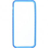 Bumper TnB IPH5BUMPBL pentru iPhone5, Blue + Folie de protectie