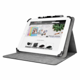 Husa/Stand TnB TRAVEL pentrut tableta de 10inch, Black + Stylus