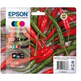 Pack Cartuse Cerneala Epson 503/503XL CMYK C13T09R94010