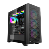 Carcasa PcCOOLER C3D510 ARGB BK, Fara sursa