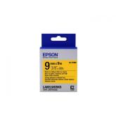 Banda Etichete Epson LK-3YBW C53S653005 Black/Yellow 9mm (9m)