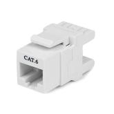 Conector Startech C6KEY110SWH, White