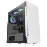 Carcasa Thermaltake H200 Tempered Glass RGB Snow White, Fara sursa