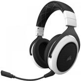 Casti cu microfon Corsair HS70, USB Wireless, Black - White